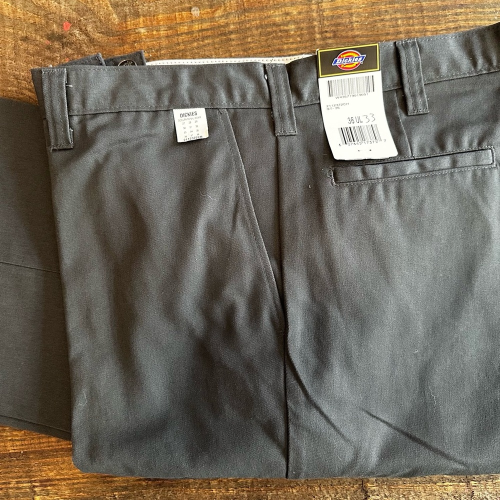 COPY - New with Tags Dickies Gray Men’s 36” x 33” Work Pants